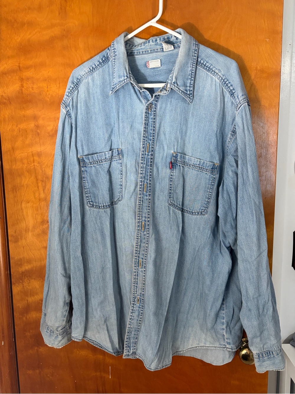 Levi's Light Blue Denim Shirt Jacket